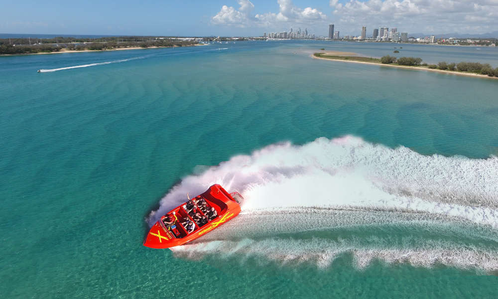 Surfers Paradise jet boat ride